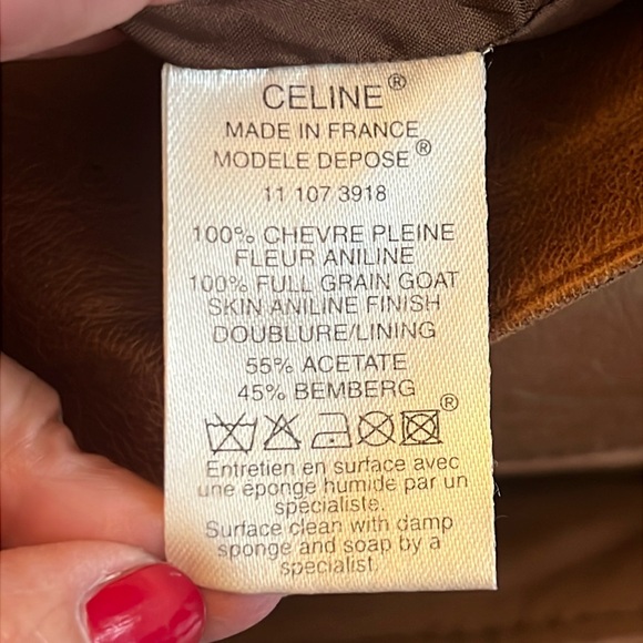 -๐๐๐๐- ๐ฅ๐๐ฑ๐๐๐ฅCELINE RUNWAY VINTAGE SUPER RARE!! HANDPAINTED GOATSKIN PANTS - Picture 11 of 17